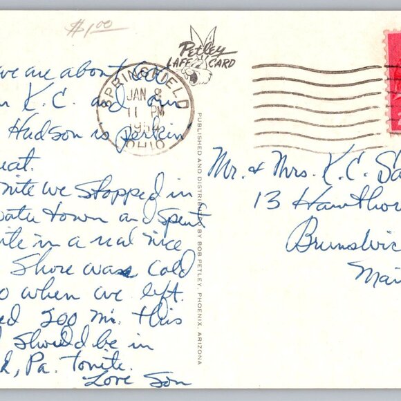 Postcards Lot of 8 Humor Vintage Posted & Unposted #915 - Picture 8 of 16